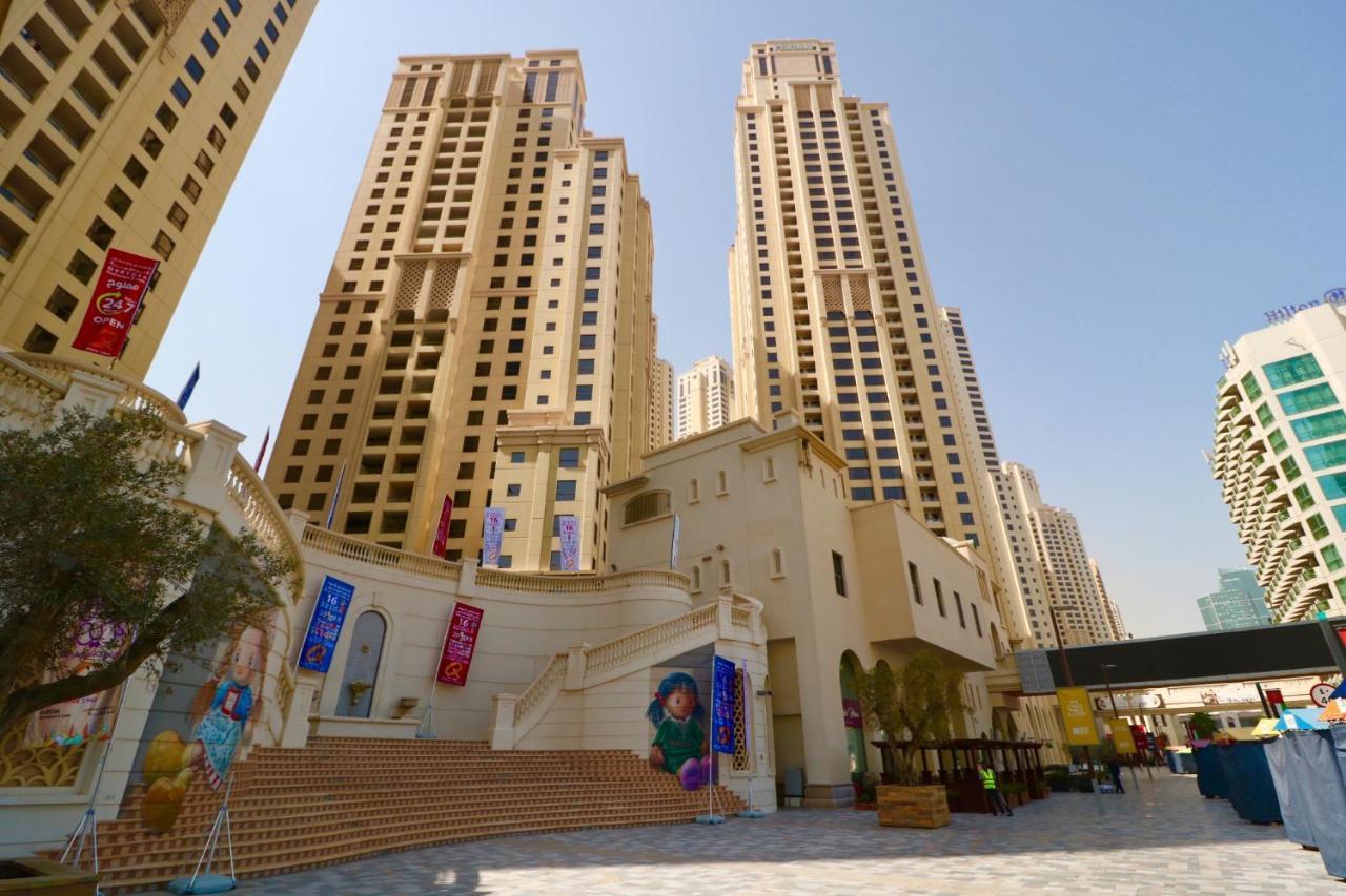 Full Seaview⎮High Floor⎮3 Minutes To The Beach Dubai Eksteriør bilde