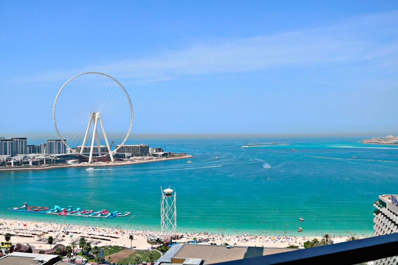 Full Seaview⎮High Floor⎮3 Minutes To The Beach Dubai Eksteriør bilde