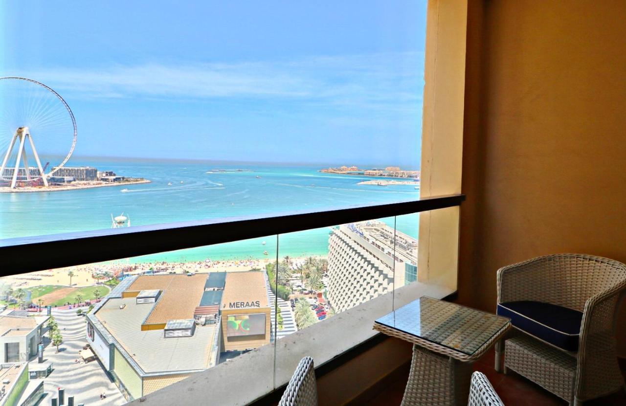 Full Seaview⎮High Floor⎮3 Minutes To The Beach Dubai Eksteriør bilde